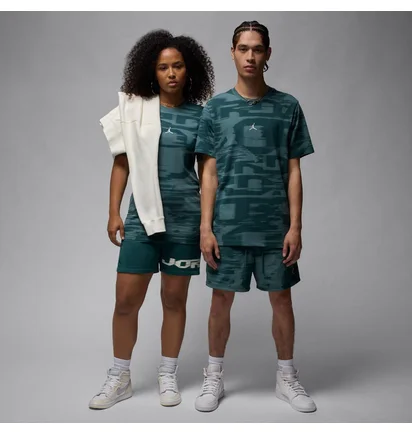 Футболка мужская Air Jordan Mvp Ss Aop Crew 382 Green FZ1917-382