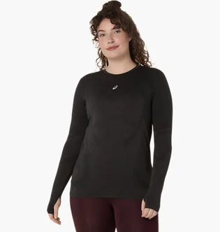 Лонгслив женский Asics Road Seamless Ls Black 2012D290-001