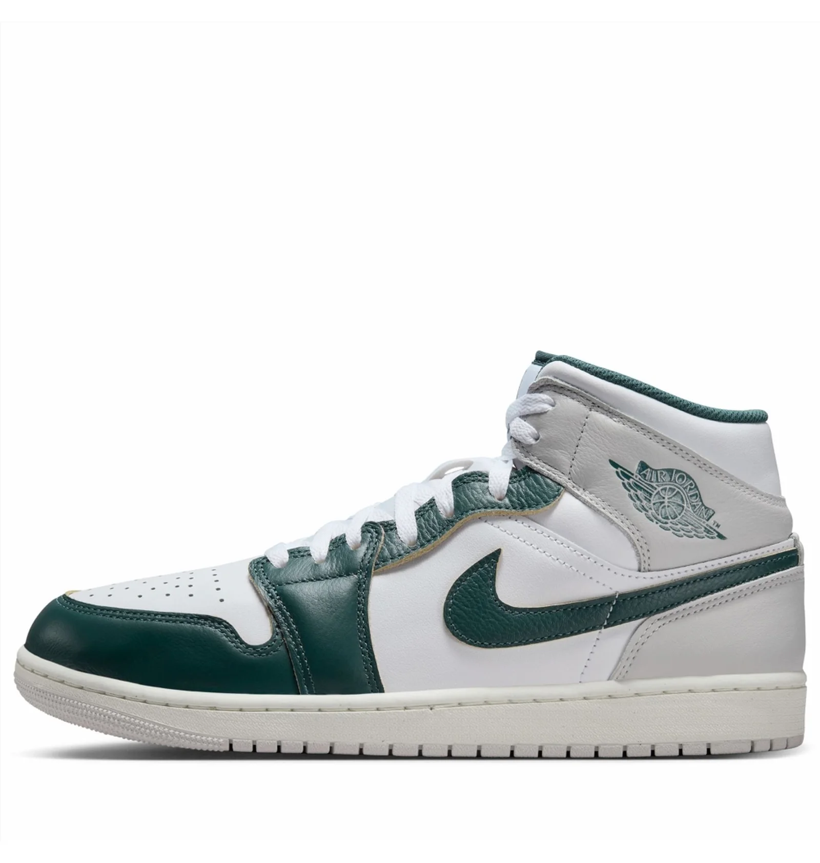 シューズ(男性用) Nike Air Jordan 1 Mid Golf White Green ᐉ Кроссовки мужские Air Jordan 1 Mid Se White/Green FQ7720-103