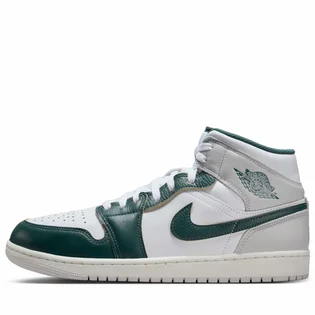Кроссовки мужские Air Jordan 1 Mid Se White/Green FQ7720-103