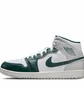 Кросівки чоловічі Air Jordan 1 Mid Se White/Green FQ7720-103