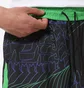 Шорты мужские AUSTRALIAN Flowing Smash Short Black/Green HCUSH0014-316