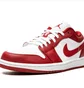 Кросівки чоловічі Air Jordan 1 Low White/Red 553558-611