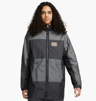 Ветровка мужская Nike M Nsw Spu Wvn Jkt Black/Grey Dx1662-070