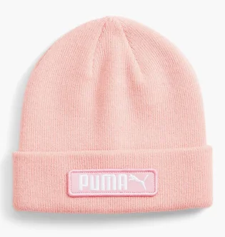 Шапка унисекс Puma Classic Cuff Beanie Jr Peach 2346205