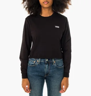 Лонгслив женский Vans Junior V Ls Crop Black VN0A4OUQBLK