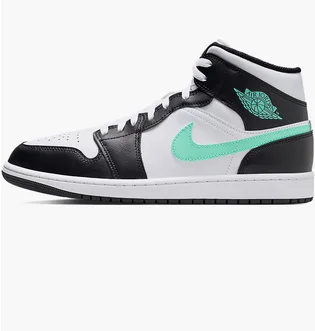 Кроссовки мужские Air Jordan 1 Mid Black/White DQ8426-103
