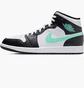 Кроссовки мужские Air Jordan 1 Mid Black/White DQ8426-103