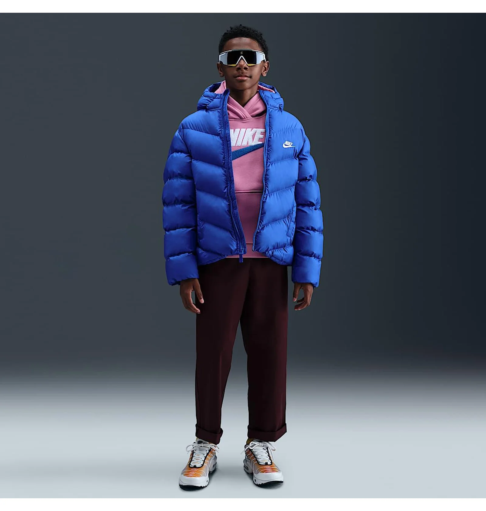ᐉ Пуховик детский Nike Tf Adp Blue HQ4976-480 - купить в интернет