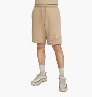 Шорти чоловічі Nike Club Fleece+ French Terry Shorts Beige DX0807-247