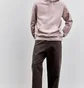 Худи мужское H&M Loose Fit Pink 0970819108