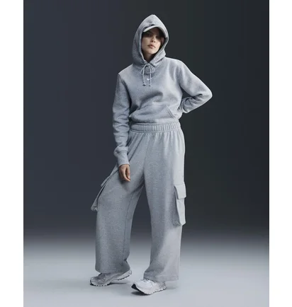 Худи женское Nike Sportswear Phoenix Fleece Grey HF6839-063