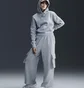 Худи женское Nike Sportswear Phoenix Fleece Grey HF6839-063