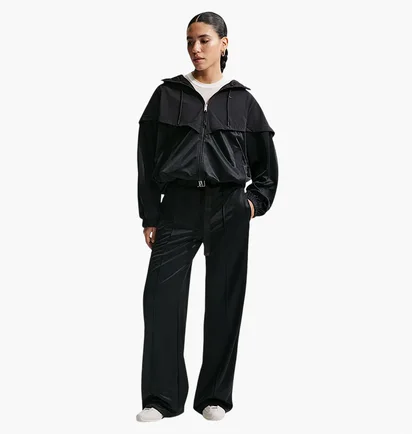 Штани жіночі Nike Sportswear WomenS Loose Mid-Rise Belted Pintuck Pants Black IF0272-010