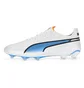 Бутсы унисекс Puma King Ultimate Fg/Ag White 107097-01
