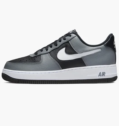 Кросівки чоловічі Nike Air Force 1 07 Grey/Black Dv3501-001