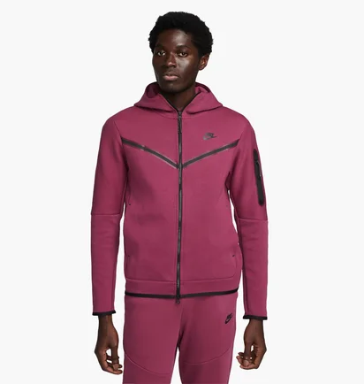 Толстовка чоловіча Nike Sportswear Tech Fleece MenS Full-Zip Hoodie Violet CU4489-653