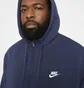 Толстовка чоловіча Nike Sportswear Club Fleece Blue BV2645-410
