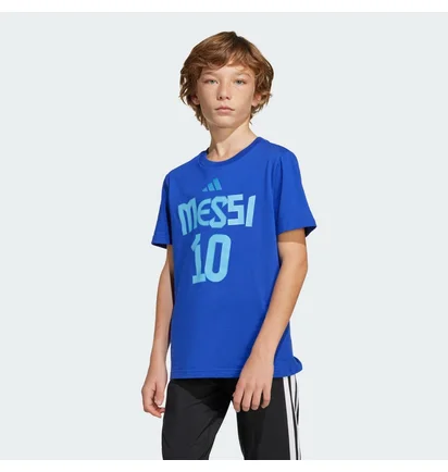 Футболка детская Adidas Performance Messi Blue JJ1417