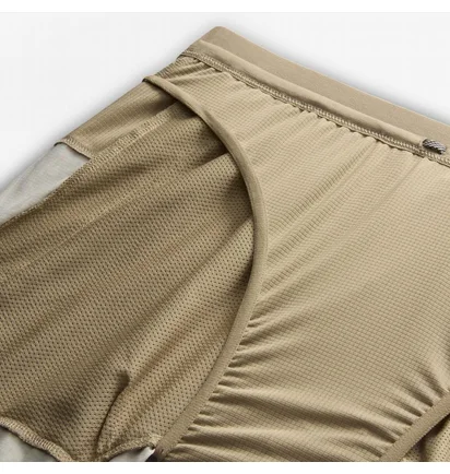 Шорты мужские Nike Trail Stride Dri-Fit Slip Beige/Orange FV9949-247