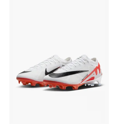 Бутси унісекс Nike Mercurial Vapor 15 Elite Firm Ground Soccer Cleats White/Orange DJ4978-600
