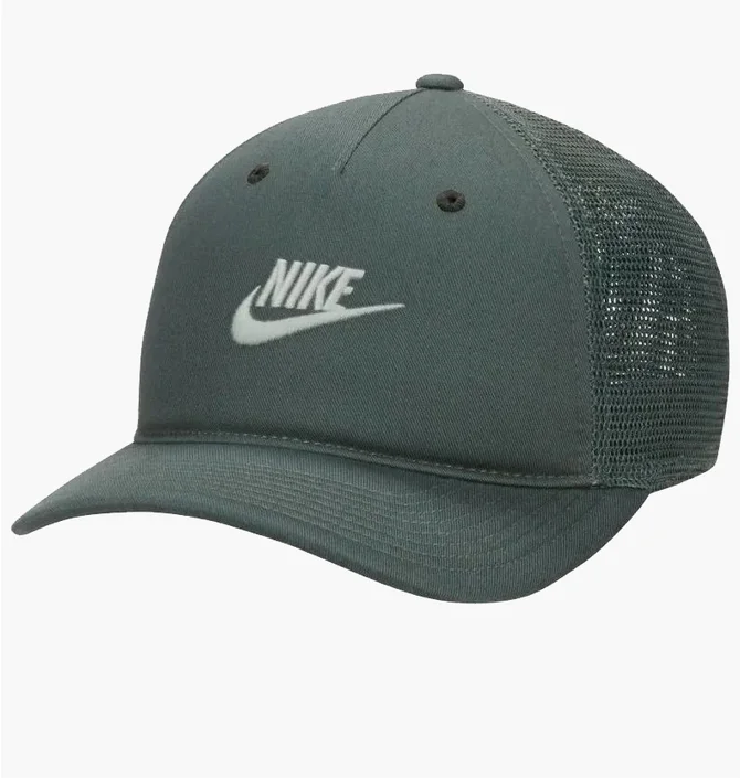 Кепка унисекс Nike U Rise Cap S Cb Fut Trkr L Green FB5378-338