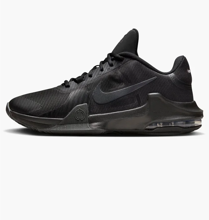 Кросівки чоловічі Nike Air Max Impact 4 Basketball Shoes Black Dm1124-004