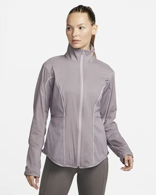 Вітровка жіноча Nike Sf Run Dvn Jkt Grey Dq6561-531