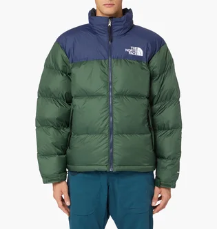 Пуховик мужской The North Face 1996 Retro Nuptse Jacket Green/Blue NF0A3C8DOAS