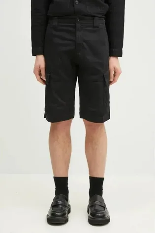 Шорти чоловічі CP Company Sateen Stretch Cargo Black 18CMBE116A-005694G-999