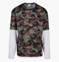 Лонгслів чоловічий Karl Kani Signature Camo Mesh Layered Camo/White PD00013983