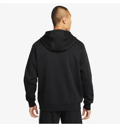 Худи мужское Nike Sportswear Repeat Pullover Fleece Hoodie Black Dx2028-010