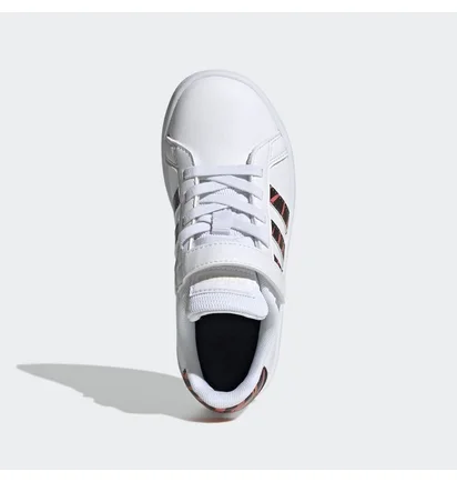 Кросівки дитячі Adidas Grand Court Tiger-Print Shoes White Gz1075