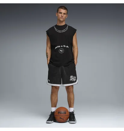 Футболка чоловіча Puma Swish N Ink Oversized Cut Off Black 634663-01