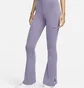 Легінси жіночі Nike Sportswear Chill Knit Tight Mini-Rib Flared Leggings Violet FQ2113-509