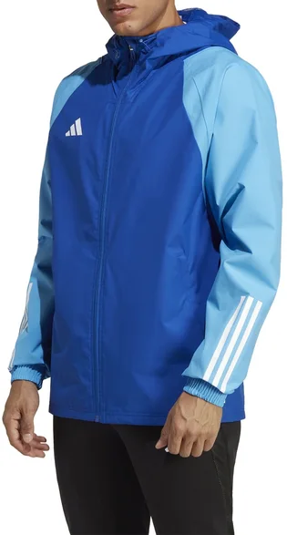 Олімпійка чоловіча Adidas Hooded Jacket Tiro23 C Aw Jk Blue/Light Blue IC4572