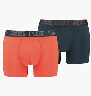 Труси чоловічі Puma Basic Trunk 2P (2 шт) Red/Blue 100000884-052