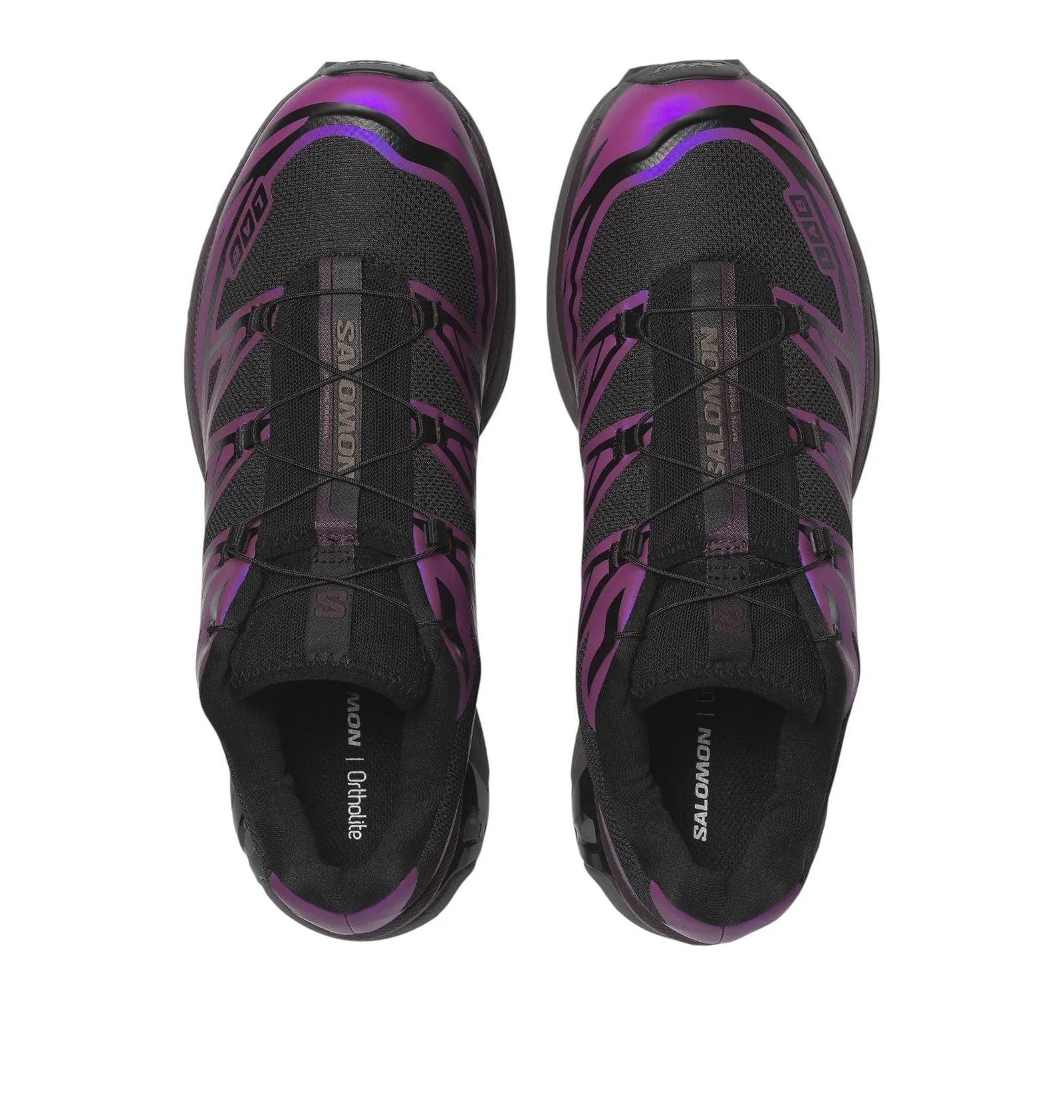 ᐉ Кроссовки мужские Salomon Xt-6 Iridescent Black/Violet 477956
