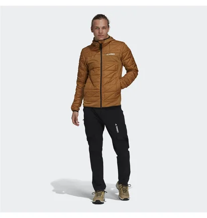 Куртка мужская Adidas Terrex Multi Primegreen Hybrid Insulated Jacket Brown GP2633