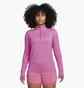 Лонгслив женский Nike Df Element Top Hz Pink Cu3220-623