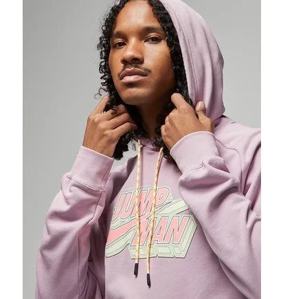 Худи мужское Air Jordan Jumpman Sweatshirt Hoodie Pink Dm1402-501