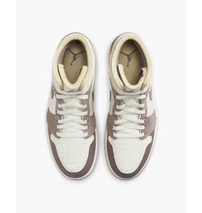 Кроссовки мужские Air Jordan 1 Mid Se Craft Brown Dm9652-102