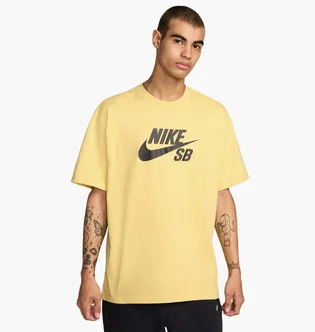Футболка мужская Nike Msb Tee Logo Hbr Yellow CV7539-700