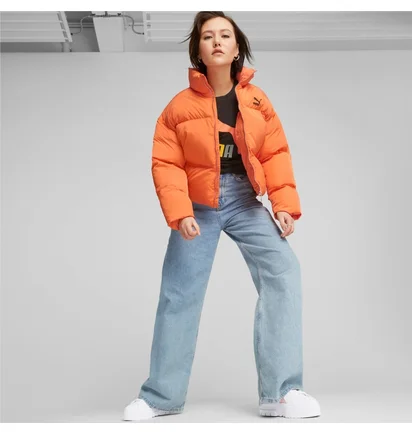 Пуховик жіночий Puma Classics Oversized Orange 621693-60