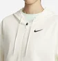Толстовка жіноча Nike Nsw Jrsy Os Fz Hoodie Beige DM6415-133