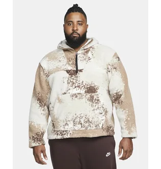 Худі чоловіче Nike Mens 1/2-Zip Hoodie White/Beige Dd5009-072