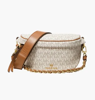 Сумка женская Michael Kors Slater Beige/Brown 30S2G04M1B-VANILLA-ACORN-56995