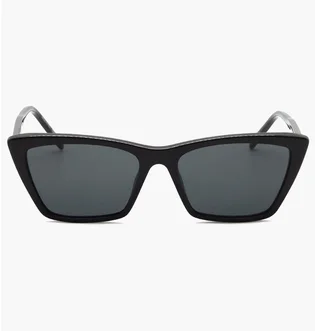 Сонцезахисні окуляри жіночі SAINT LAURENT Grey/Black SL-737-MICA-THIN-001-54