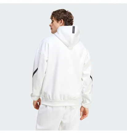 Толстовка мужская Adidas Z.N.E. Full-Zip Hooded Track Jacket White JF2443