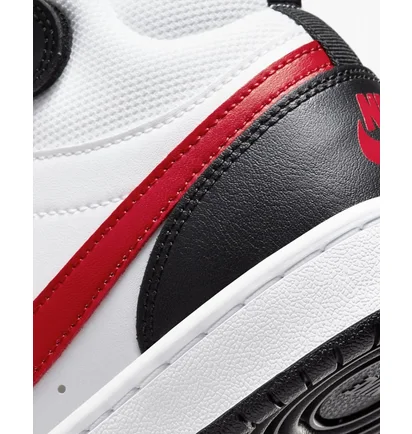 Кроссовки детские Nike Court Borough Mid 2 White CD7782-110